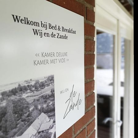 Bed And Breakfast 'Wij En De Zande' Kamperveen Kültér fotó